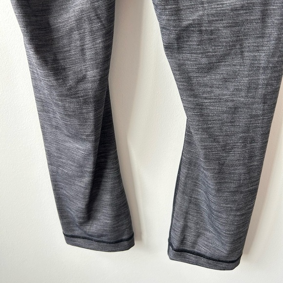 Lululemon Gray Marl Leggings Size 4 EUC F0338 - Picture 4 of 5